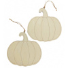 MOVEO Drevené výseky na dekorovanie tekvica 18,5x18cm 2ks-MOVEO MOVEO Drevené výseky na dekorovanie tekvica 18,5x18cm 2ks-MOVEO