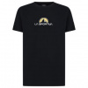 La Sportiva BRAND TEE MEN čierna S La Sportiva BRAND TEE MEN čierna S