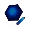 Carbonsteel Mini Slim Fusion blue - dámský skládací deštník Carbonsteel Mini Slim Fusion blue - dámský skládací deštník