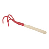 LEVIOR® Kypřič zahradnický 3 hroty, násada dřevo 27 cm 6554 LEVIOR® Kypřič zahradnický 3 hroty, násada dřevo 27 cm 6554