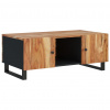 vidaXL Konferenčný stolík 100x54x40 cm masívna akácia a sprac. drevo - Hnedá - 109381-188222 vidaXL Konferenčný stolík 100x54x40 cm masívna akácia a sprac. drevo - Hnedá - 109381-188222