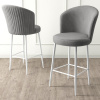 Bar Stool Set (4 Pieces) Alte - Grey, White Bar Stool Set (4 Pieces) Alte - Grey, White