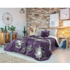 Prehoz na posteľ-fialová Prehoz na posteľ-fialová