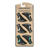 Koncovky na paličky Komperdell Nordic Walking Pad 3Pack - black/gold/silver/mint Koncovky na paličky Komperdell Nordic Walking Pad 3Pack - black/gold/silver/mint