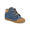 Detské zimné topánky barefoot Koel - Ava Leather Wool Jeans modré Detské zimné topánky barefoot Koel - Ava Leather Wool Jeans modré