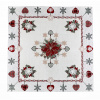 Vianočný gobelinový obrus na stôl Vianočné ozdoby 90x90 cm Chenille IT09 Vianočný gobelinový obrus na stôl Vianočné ozdoby 90x90 cm Chenille IT09
