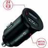 Adaptér do auta SWISSTEN 24W, 2 porty, USB-A 20115000 Adaptér do auta SWISSTEN 24W, 2 porty, USB-A 20115000
