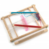Viga Toys VIGA Tkáčska dielňa na drevených krosnách Montessori tkáčska súprava Viga Toys VIGA Tkáčska dielňa na drevených krosnách Montessori tkáčska súprava