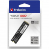 VERBATIM SSD Vi3000 Internal PCIe NVMe M.2 SSD 256GB , W 1300/ R 3300 MB/s 49373 VERBATIM SSD Vi3000 Internal PCIe NVMe M.2 SSD 256GB , W 1300/ R 3300 MB/s 49373