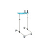 Výškovo nastaviteľné pojazdné chodítko s podpazušnou oporou Paula, 180 kg Výškovo nastaviteľné pojazdné chodítko s podpazušnou oporou Paula, 180 kg