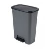 Curver Odpadkový kôš COMPATTA 50L, sivý Curver Odpadkový kôš COMPATTA 50L, sivý
