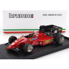 Ferrari F1 126C4 N°28 Belgium GP 1984 Rene Arnoux 1:43 Brumm červená čierna Ferrari F1 126C4 N°28 Belgium GP 1984 Rene Arnoux 1:43 Brumm červená čierna