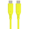 Kabel PremiumCord USB-C M/M 60W 480Mbps silikonový extra měkký 1,5m, žlutý Kabel PremiumCord USB-C M/M 60W 480Mbps silikonový extra měkký 1,5m, žlutý