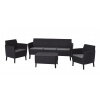 KETER Záhradný set SALOMON 3 seater | grafit KETER Záhradný set SALOMON 3 seater | grafit