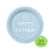 Papierový tanier PAW Eco 23 cm Special Day - light blue / 10 ks Papierový tanier PAW Eco 23 cm Special Day - light blue / 10 ks