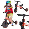 KIK Trike Fix Mini bežecká 3v1 s pedálmi červená KIK Trike Fix Mini bežecká 3v1 s pedálmi červená