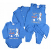 Detský komplet - Baby Set Axima 56 Blue, Multi -Colored 5 ks. (Novorodenecká lakta nasadená do nemocnice 5 diel - 56) Detský komplet - Baby Set Axima 56 Blue, Multi -Colored 5 ks. (Novorodenecká lakta nasadená do nemocnice 5 diel - 56)