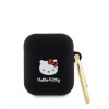 Hello Kitty Liquid Silicone 3D Kitty Head Logo Pouzdro pro AirPods 1/2 HKA23DKHSK Hello Kitty Liquid Silicone 3D Kitty Head Logo Pouzdro pro AirPods 1/2 HKA23DKHSK