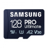 Samsung PRO Ultimate/micro SDXC/128GB/UHS-I U3 / Class 10/+ Adaptér/Modrá Samsung PRO Ultimate/micro SDXC/128GB/UHS-I U3 / Class 10/+ Adaptér/Modrá