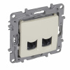 LEGRAND Zásuvka 764674 2xRJ45 Cat.6 UTP béžová LEGRAND Zásuvka 764674 2xRJ45 Cat.6 UTP béžová