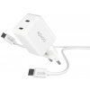 Epico UltraBoost GaN 35W sieťový adaptér EA35 s 1,2 m USB-C na USB-C káblom - biela 9915101100211 Epico UltraBoost GaN 35W sieťový adaptér EA35 s 1,2 m USB-C na USB-C káblom - biela 9915101100211