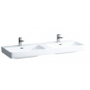 Laufen Dvojumyvadlo Pro S 130x46 cm dva otvory pro baterii H8149680001041 Laufen Dvojumyvadlo Pro S 130x46 cm dva otvory pro baterii H8149680001041
