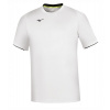 MIZUNO Core Short Sleeve Tee/White/Navy/4XL MIZUNO Core Short Sleeve Tee/White/Navy/4XL