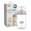 Canpol babies Fľaša Natural Shape s cumlíkom s dvomi zónami 260 ml 3m+ Canpol babies Fľaša Natural Shape s cumlíkom s dvomi zónami 260 ml 3m+