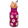 KLEAN KANTEEN Kid Classic Narrow 355 ml (w/Kid Sippy Cap) - Happy Flowers KLEAN KANTEEN Kid Classic Narrow 355 ml (w/Kid Sippy Cap) - Happy Flowers