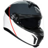 Prilba AGV Tourmodular Balance bielo šedo červená Prilba AGV Tourmodular Balance bielo šedo červená
