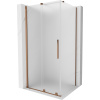Mexen Velar posuvná sprchová kabína 90 x 70 cm, mrazené sklo, ružové zlato - 871-090-070-31-60 Mexen Velar posuvná sprchová kabína 90 x 70 cm, mrazené sklo, ružové zlato - 871-090-070-31-60