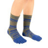 ALL SPORT ANKLE sportovní prstové ponožky ToeToe M Zelená / Modrá 1 pár ALL SPORT ANKLE sportovní prstové ponožky ToeToe M Zelená / Modrá 1 pár
