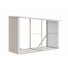 Prístrešok na drevo G21 WOH 682 - 302 x 119 cm, šedý Prístrešok na drevo G21 WOH 682 - 302 x 119 cm, šedý