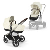 Cybex Kombinovaný kočík EOS Lux Varianta: Seashell Beige Cybex Kombinovaný kočík EOS Lux Varianta: Seashell Beige