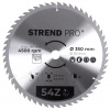 Kotúč Strend Pro TCT 350x3.6x30 mm 54Z, na drevo, pílový, SK plátky Kotúč Strend Pro TCT 350x3.6x30 mm 54Z, na drevo, pílový, SK plátky