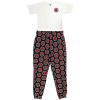 Pyžamo Red hot chili peppers - Classic Asterisk, Žena,Čierna/biela,XL Pyžamo Red hot chili peppers - Classic Asterisk, Žena,Čierna/biela,XL
