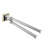 CB - PORTOFINO B3212 + B3200OZ - Držiak na uteráky dvojitý 41,5 cm s podložkou CHL/ZLL - chróm lesklý/zlatá lesklá (CR/OL) | MP-KOVANIA.sk CB - PORTOFINO B3212 + B3200OZ - Držiak na uteráky dvojitý 41,5 cm s podložkou CHL/ZLL - chróm lesklý/zlatá lesklá (CR/OL) | MP-KOVANIA.sk