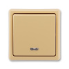 ABB, s.r.o. Classic - 3553-27289 D2 - Prepínač 6So, kryt s priezorom - béžová ABB, s.r.o. Classic - 3553-27289 D2 - Prepínač 6So, kryt s priezorom - béžová