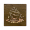 Led obraz Plachetnica na batériu (Svietiaci obraz na stenu loď 70x70 cm) Led obraz Plachetnica na batériu (Svietiaci obraz na stenu loď 70x70 cm)