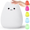 VERK GROUP Detské led nočné svetlo rgb cat touch silicone VERK GROUP Detské led nočné svetlo rgb cat touch silicone