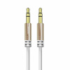 Dudao L12 AUX kábel 3.5mm mini jack 1.5m, biely (L12 white)