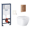 Siko Závěsný WC set do lehkých stěn / předstěnová montáž GROHE Euro Ceramic GRSEUSCDL0 Siko Závěsný WC set do lehkých stěn / předstěnová montáž GROHE Euro Ceramic GRSEUSCDL0