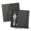 Parker Sonnet Stainless Steel CT guľôčkové pero a zápisník 1502/5295512 Parker Sonnet Stainless Steel CT guľôčkové pero a zápisník 1502/5295512