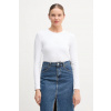 Tričko s dlhým rukávom Calvin Klein Jeans LV047A803G biela XS Tričko s dlhým rukávom Calvin Klein Jeans LV047A803G biela XS
