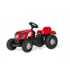 Rollytoys Šliapací traktor Zetor 11441 červený Rollytoys Šliapací traktor Zetor 11441 červený