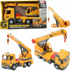 NÁKLADNÉ AUTO ŽERIAV STAVEBNÉ VOZIDLO POHYBLIVÉ ČASTI GUMOVÉ KOLESÁ 1:12 NÁKLADNÉ AUTO ŽERIAV STAVEBNÉ VOZIDLO POHYBLIVÉ ČASTI GUMOVÉ KOLESÁ 1:12