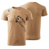 Giants fishing Tričko pánske béžové Plávajúci kapor|veľ. XL Giants fishing Tričko pánske béžové Plávajúci kapor|veľ. XL