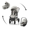 BRITAX Set kočík Smile 5Z + hlboká korba + autosedačka Baby-Safe PRO Lux, Linen Grey BRITAX Set kočík Smile 5Z + hlboká korba + autosedačka Baby-Safe PRO Lux, Linen Grey