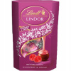 Lindt LINDOR mliečne pralinky s malinovou náplňou 200g Lindt LINDOR mliečne pralinky s malinovou náplňou 200g