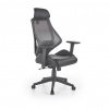 HALMAR Ergonomická stolička HASEL, čierna/čierna/sivá HALMAR Ergonomická stolička HASEL, čierna/čierna/sivá